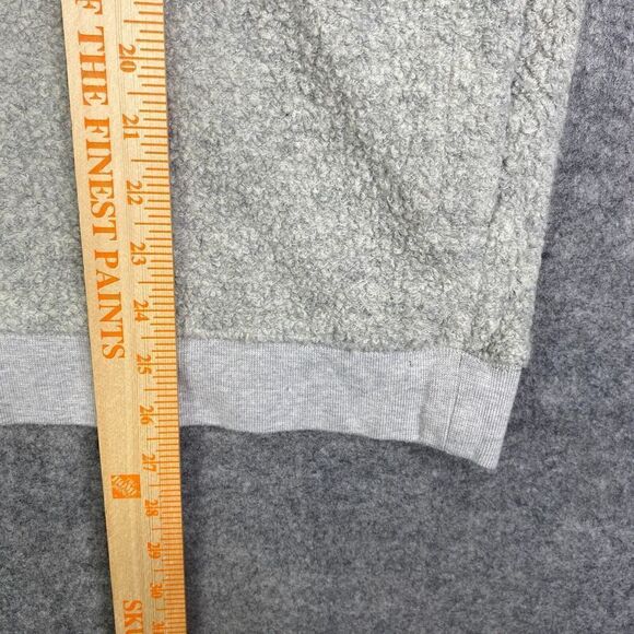 Vince Boucle Mens 1/4 Zip Sweater Large Gray Wool Blend Style m67879050a - Picture 4 of 8